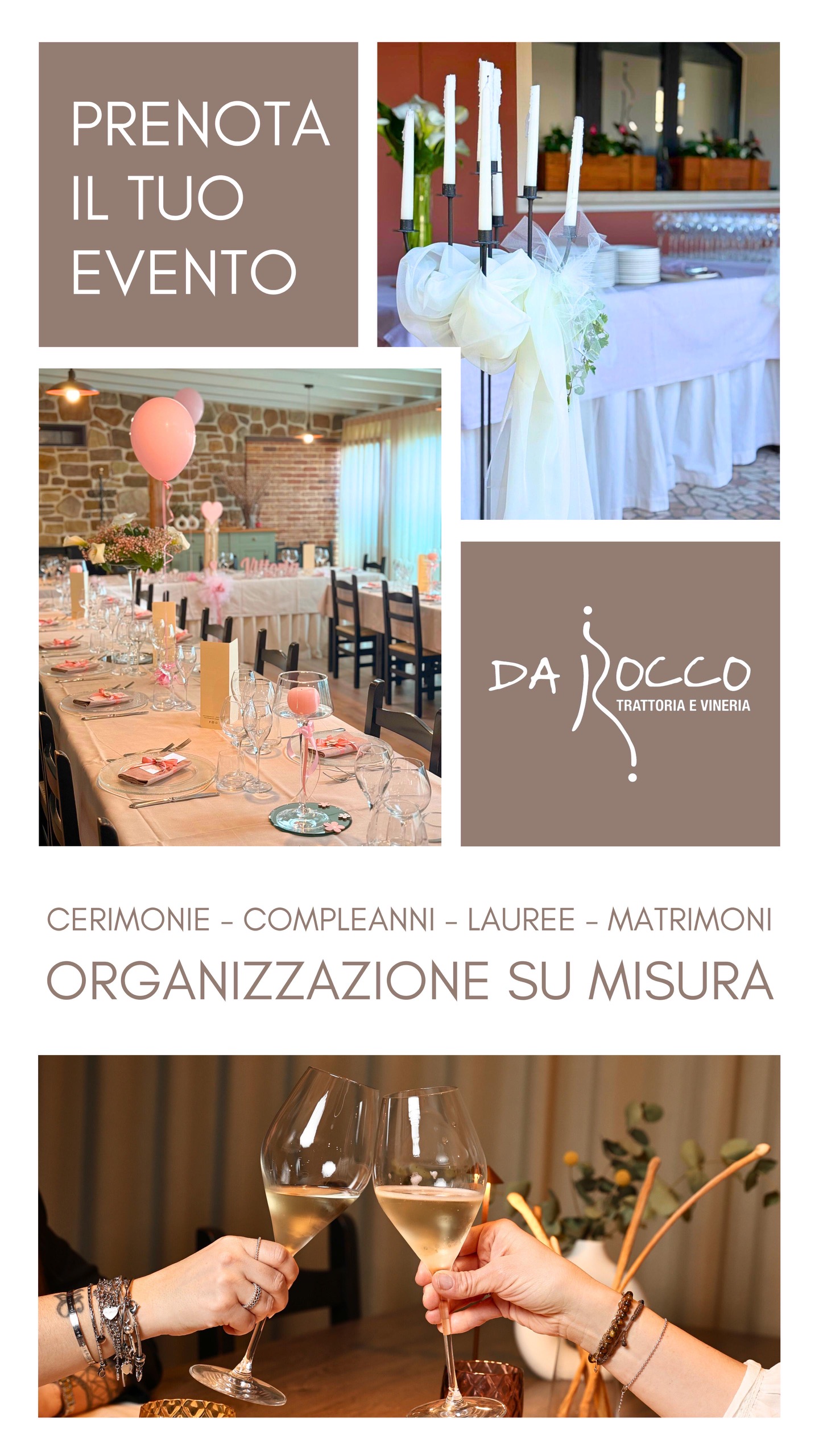 Prenota il tuo evento chiama allo 0495970350 foto
