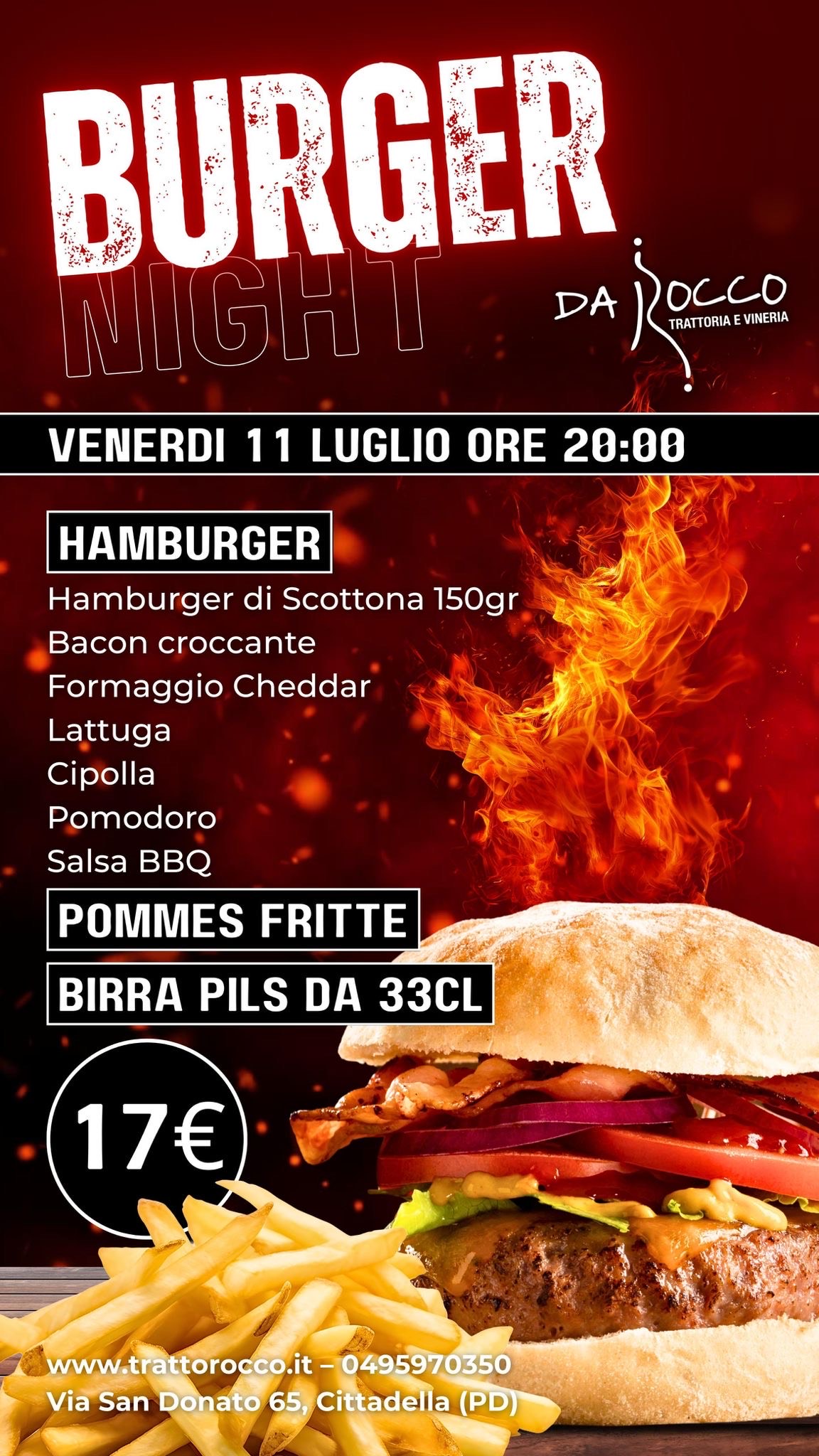 Burger night foto