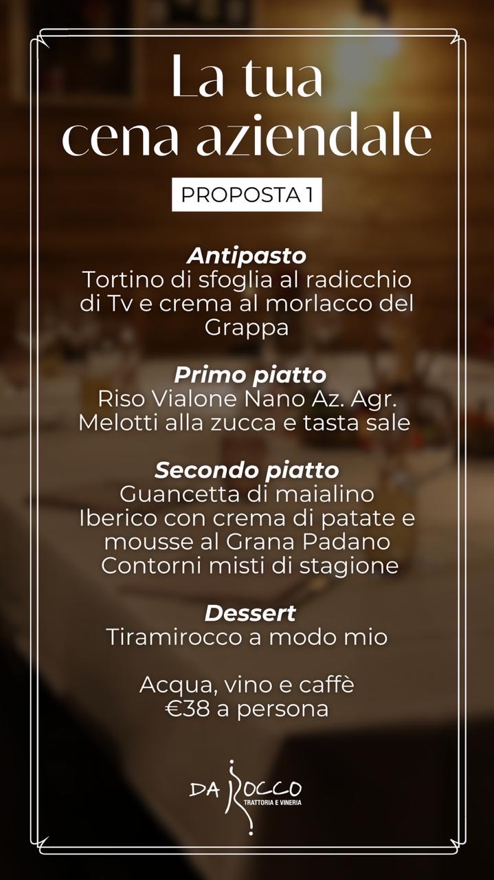 La tua cena aziendale... foto