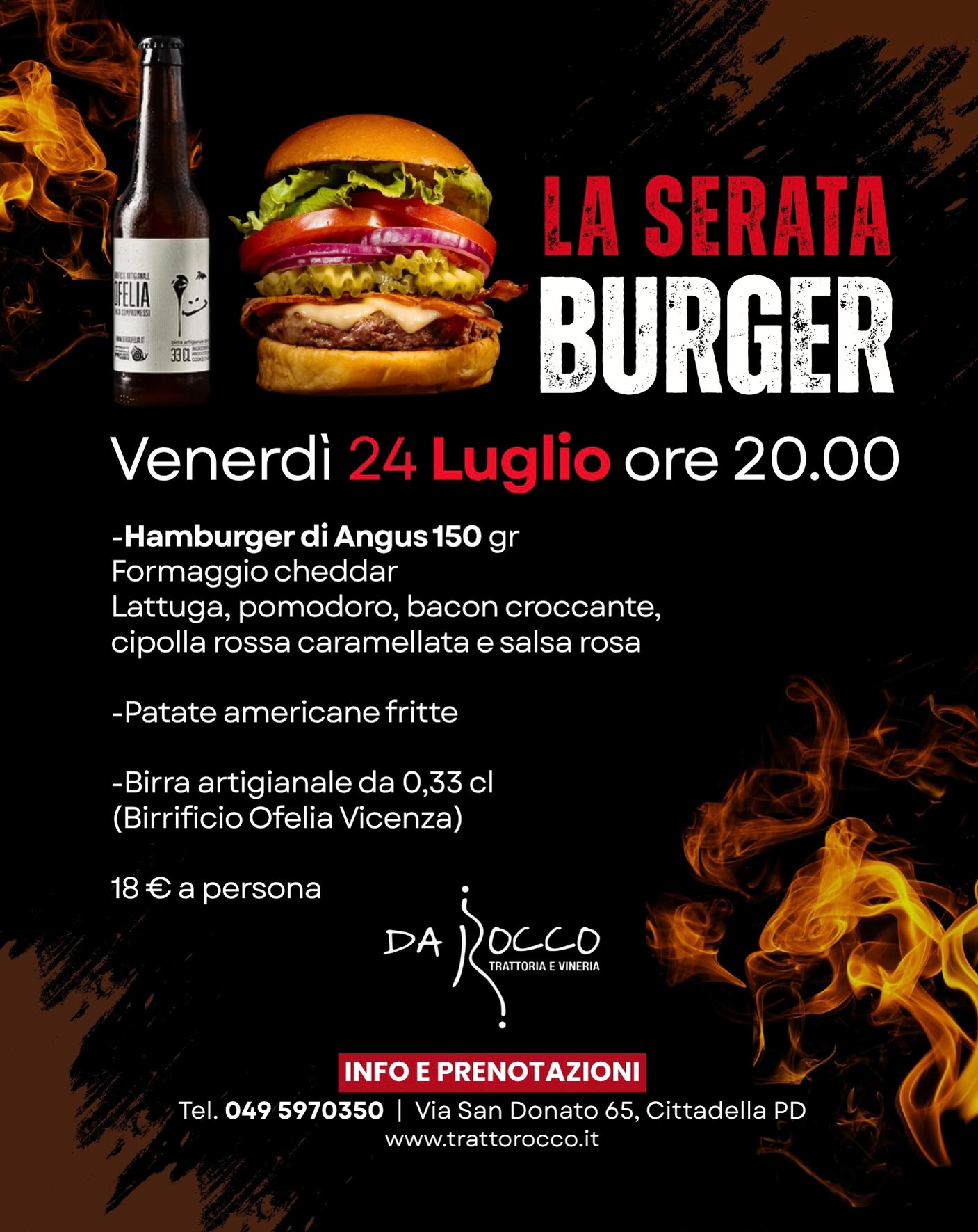 serata burger foto
